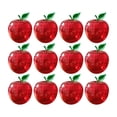 thumbnail image 1 of 12Pcs Red Apple Shaped Candy Jars, Clear Plastic Fillable Candy Containers, Back to School Graduation Party Favors Decorations, Mini Gift Boxes for Party Supplie,A, 1 of 4