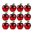 thumbnail image 1 of 12Pcs Red Apple Shaped Candy Jars, Clear Plastic Fillable Candy Containers, Back to School Graduation Party Favors Decorations, Mini Gift Boxes for Party Supplie,1.96IN,B, 1 of 4
