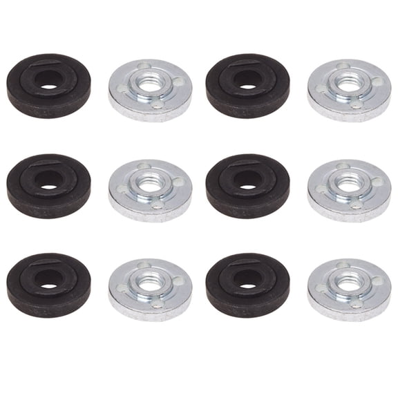12Pcs Replacement Angle Grinder Part Inner Outer Flange for 9523