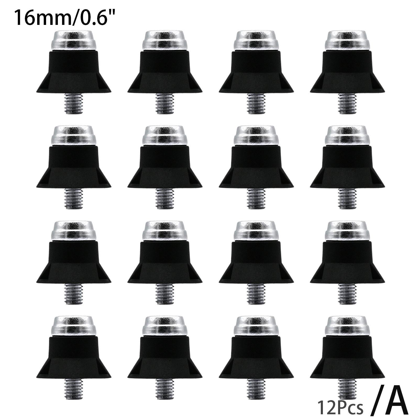 12Pcs Replacement Football Studs Plastic Aluminium Astro 13mm 16mm