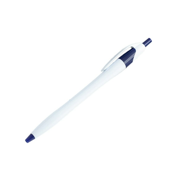 12Pcs Retractable Plastic Ballpoint Pen Signing Pen Smooth to Write for Office