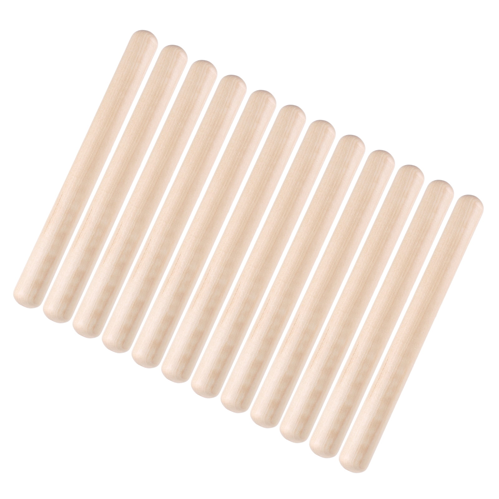 12Pcs Rhythm Sticks Drum Sticks Music Rhythm Sticks Orffs Percussion Instrument Musical Sticks for Kids, Students