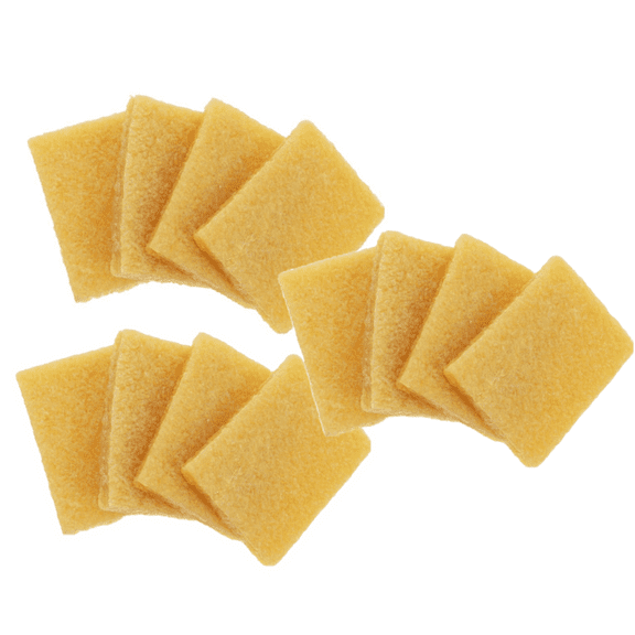 12Pcs Rubber Cement Eraser, 2 x 2.7 x 0.32inch Glue Residue Pick-Up Eraser for Removing Adhesive and Residues from Paper, Plastic and More