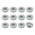 thumbnail image 1 of 12Pcs Rubber Grommets, Mount Dia 17mm ID 13mm Snap Firewall Hole Plug, Anti-Scratch Hole Cover Plug for Electrical Box Cable Wiring, Gray, 1 of 7