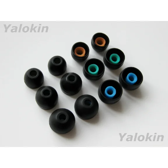 BUTTERFLY- 12Pcs S/M/L Hybrid Replacement Set Eartips Earbuds For Sony Xba, Mdr, Dr Series