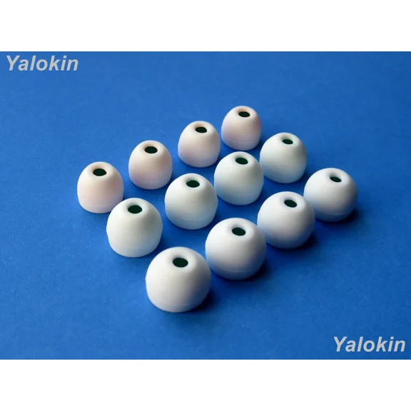 BUTTERFLY- 12Pcs S/M/L White Hybrid Replacement Eartips Buds For Sony Xba, Mdr, Dr Series