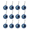 thumbnail image 1 of 12Pcs S-shaped Metal Hooks Set Strong Load-bearing Rust Proof Multifunctional Diamond Shaped Decorative Shower Curtain Hooks, 1 of 1
