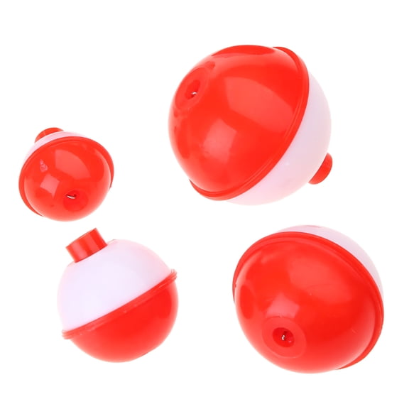 12Pcs Sea Fishing Outdoor Tackle Fishing Bobber Tackle, 4 Size Fishing Float Set Plastic Shape Water Bubble Float