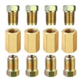 thumbnail image 1 of 12Pcs/Set 3/16" Brake Line Repair Female Union Inverted Fittings Flare Tube O0P5, 1 of 1