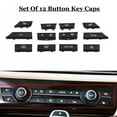 thumbnail image 1 of AC button trim Switch Car Decal For BMW 5 6 7 F10 F01 UU Interior Key Durable, 1 of 7