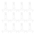 thumbnail image 1 of 12Pcs/Set Clear Plastic Easels Plate Holders Display Dish Rack Picture Frame Photo Book Pedestal Holder Display Stand, 1 of 8