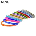 thumbnail image 1 of 12Pcs/Set Multiplication Tables Silicone Bracelet Learn C3H1 Math Wristband H0U6, 1 of 9