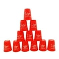 thumbnail image 1 of 12Pcs/Set Speed Cups Game Rapid Game Sport Flying Stacking Holloween Christmas Gift Hand Speed Training Game, 1 of 6