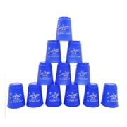 Speed Stacks Cup Set - 12 Neon Pink Cups With Quick Release Stem