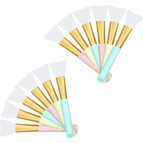 12Pcs Silicone Mask Brush Set, Mask Applicator Brush, Multi-Use Brush Butter Applicator Tools