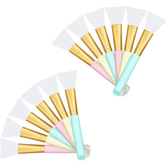 12Pcs Silicone Mask Brush Set, Mask Applicator Brush, Multi-Use Brush Butter Applicator Tools