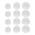 thumbnail image 1 of 12Pcs Silicone Replacement Earbud Ear Buds Tip for 4.5mm Nozzle Earbud Earphones,Small Medium Large, S/M/L, 1 of 10