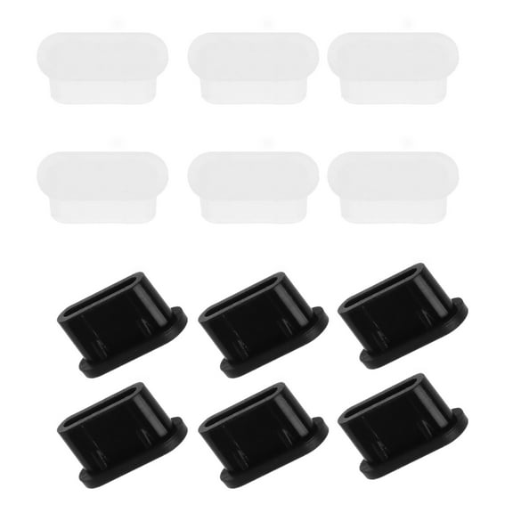 12Pcs Silicone USB C Plugs, Anti Caps for Phone Tablet Charging Port Protector Cover