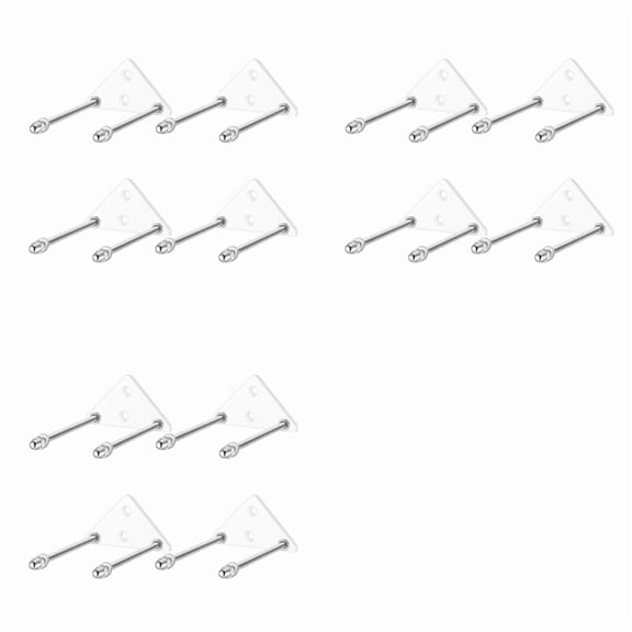 12Pcs Skateboard Hanger, Skateboard Wall Mount Wall Hanger Rack Storage Display Holder for Skateboards Deck Display