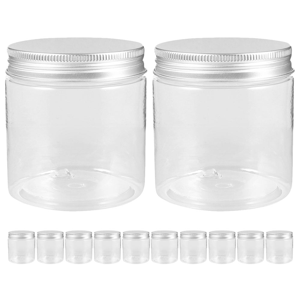 12Pcs Small Mason Jars with Airtight Lid Clear Canning Jar Reusable