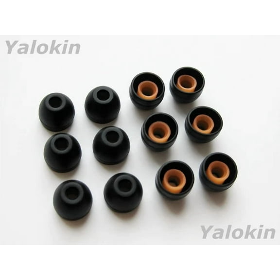 BUTTERFLY- 12Pcs Small Size Replacement Set Ear-Tips Ear-Buds For Sony Xba, Mdr, Dr Series