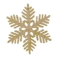 thumbnail image 1 of 12Pcs Snowflakes Christmas Ornaments - 4'' Glittered Snowflakes Decorations Christmas Hanging Snowflake Decorations for Winter Christmas Tree Decorations Craft Snowflakes(Gold1,3.9x3.9"), 1 of 9