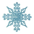 thumbnail image 1 of 12Pcs Snowflakes Christmas Ornaments - 4'' Glittered Snowflakes Decorations Christmas Hanging Snowflake Decorations for Winter Christmas Tree Decorations Craft Snowflakes(Blue,3.9x3.9"), 1 of 9
