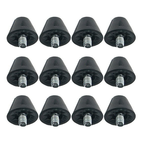 12Pcs Soccer Boot Cleats Football Boot Spikes Nylon Football Studs Replacement Soccer Cleats Screw Cleats Football Studs