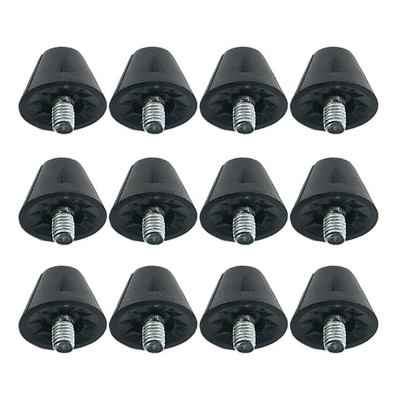 12Pcs Soccer Boot Cleats Football Boot Spikes Nylon Football Studs Replacement