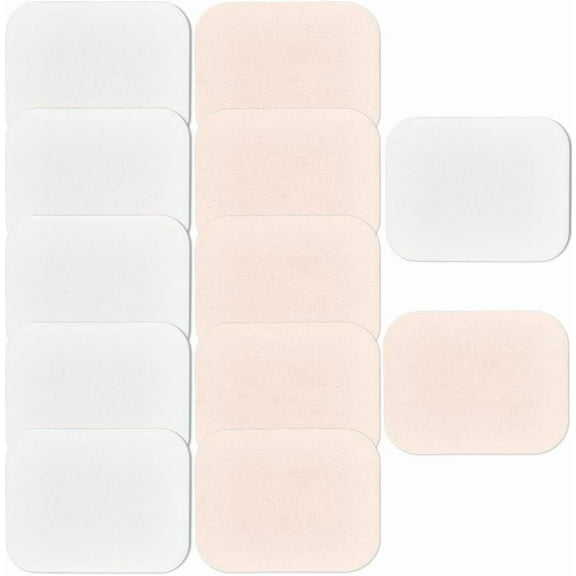 12Pcs Square Makeup Sponge Cosmetic Sponge Square Foam Pad Makeup Foundation Blender Compact Facial Puff for DIY Making