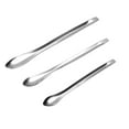 thumbnail image 1 of 12Pcs Stainless Steel Lab Spoon Spatula Laboratory Sampling Spoon Mixing Spat YIWEI, 1 of 9
