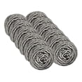thumbnail image 1 of 12Pcs Stainless Steel Wool Scrubber with Fine Wire Mesh & Ergonomic Handle, Scrubbing Scouring Brush Pads for Cleaning Stubborn Messes Fits Dishes, Pots, Pans, Grills and Sinks(Silver,2.7x2.7x1"), 1 of 8