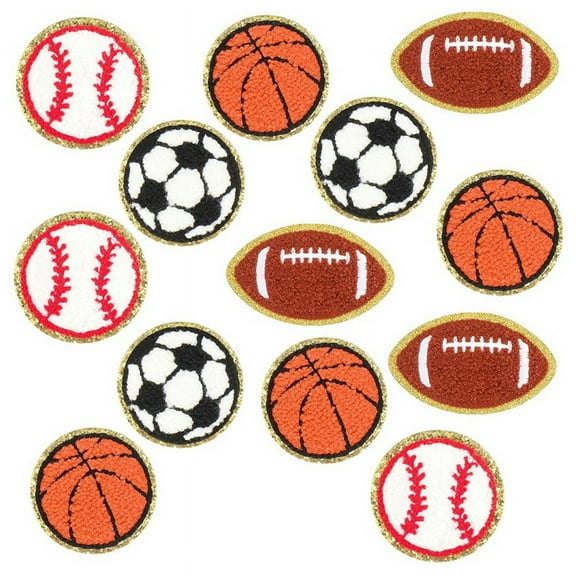 12Pcs Sticker Patches Iron on Patches for Hats Pattern Patches DIY Accessory Applique