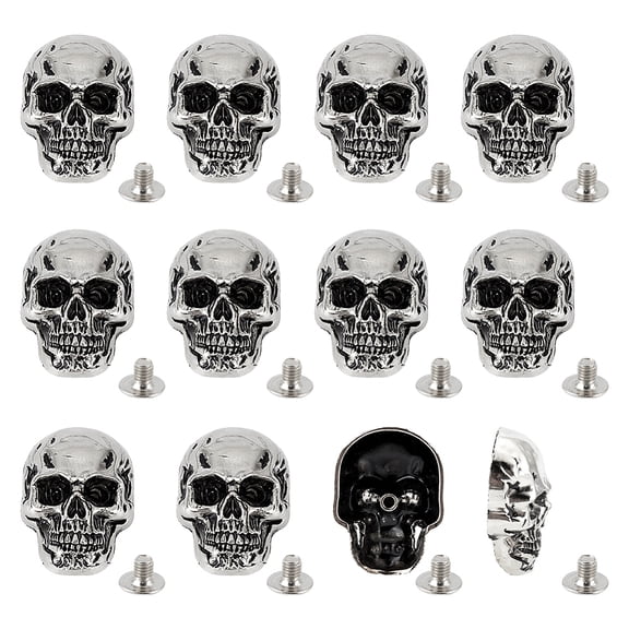 12Pcs Stud DIY Rivet Conchos Leather Decorative Buckle Screw Back Buckle DIY Rivet Conchos for DIY Craft DIY