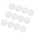 thumbnail image 1 of 12Pcs T Type Rubber Grommet Mount Dia 15.5mm ID 5mm Seal Protection Flexible Hole Plugs for Cable Pipe White, 1 of 5
