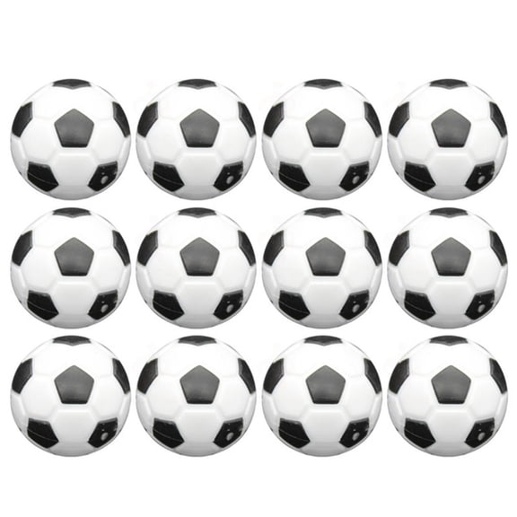 12Pcs Table Football Soccer Ball Official 23mm Small Table Footballs Ball