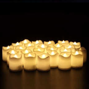 12Pcs Tea light Candles Battery Operated Tea Candles Flameless Flickering Electric Candles for Home Decor Party Christmas