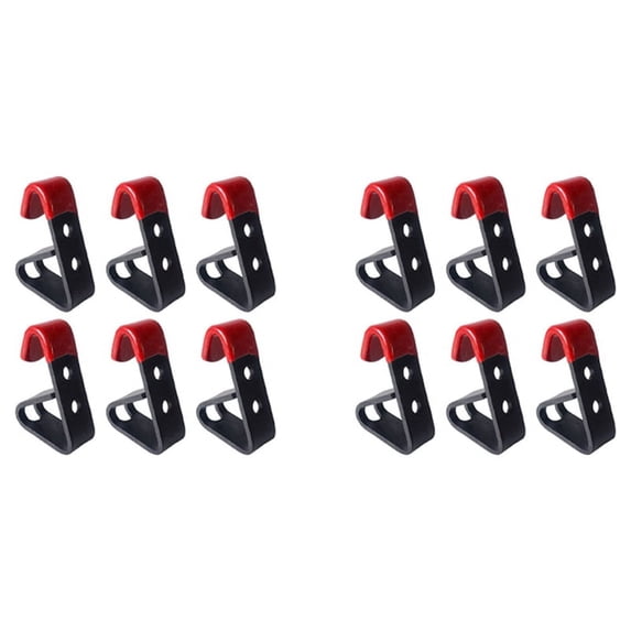 12Pcs Tire Wheel Rim Hub Hanging Metal Hook Metal Holder Shop Display Stand Rack Racing Hook