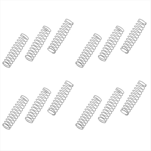 12Pcs Trumpet Piston Valve Spring Accessories Part Replacement,12 x Trumpet Piston Valve Spring,Silver
