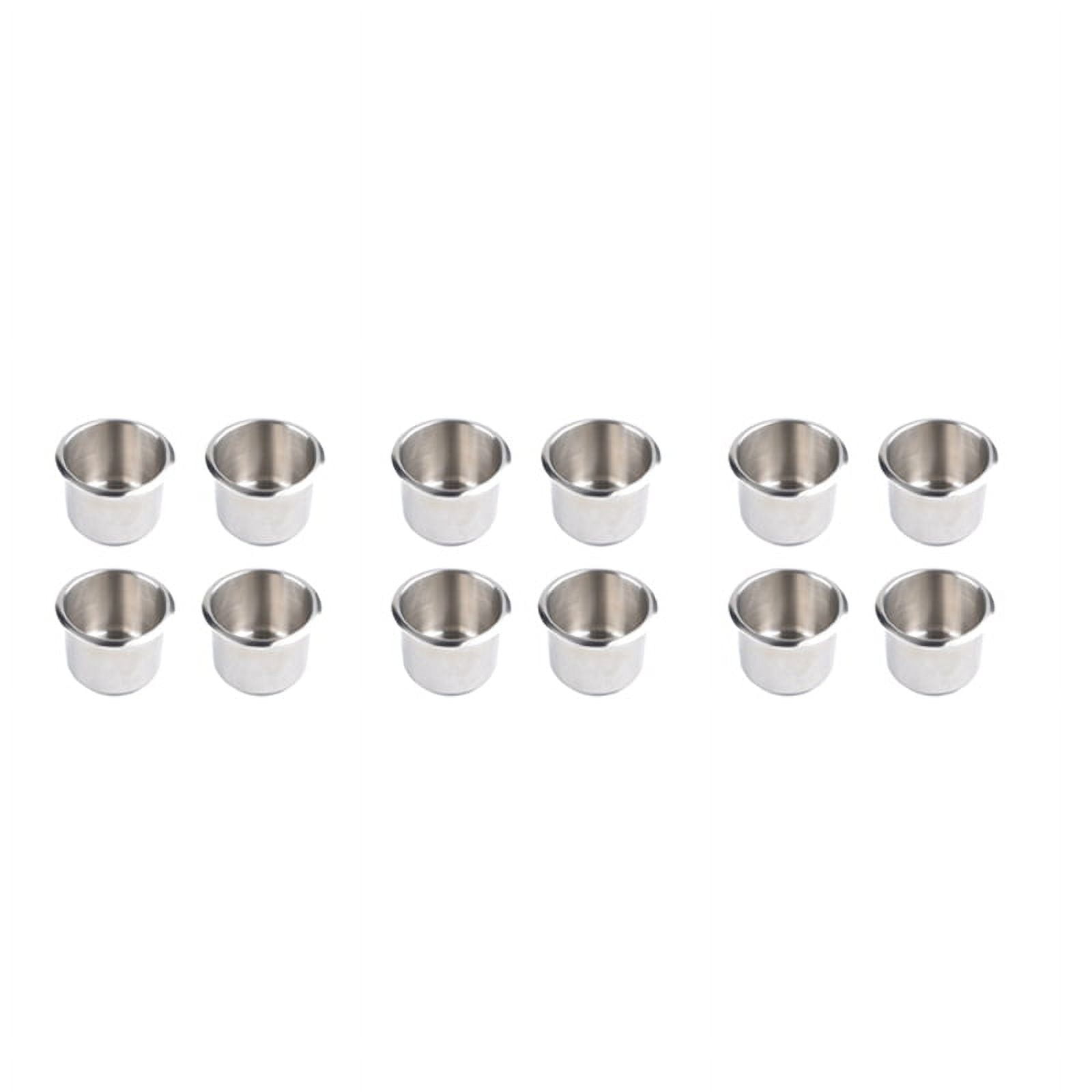 Vorfaove Universal-Getränkehalter für Boote, 68 x 55 mm, Edelstahl, für