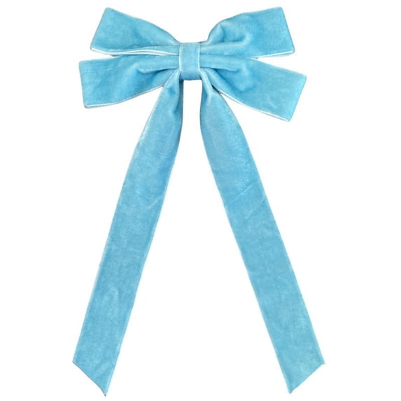 12Pcs Velvet Bows for Christmas Tree - 5x10 Inch Romantic Aesthetic Decor, Premium Xmas Ornaments for Home & Party
