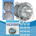thumbnail image 1 of 12Pcs Washing Machines Cleaner,Solid Washer Cleaning Tablet,Deep Cleaning Remover with Multiple Decontamination,Suitable for Front Load & Top Load Washers, 1 of 6