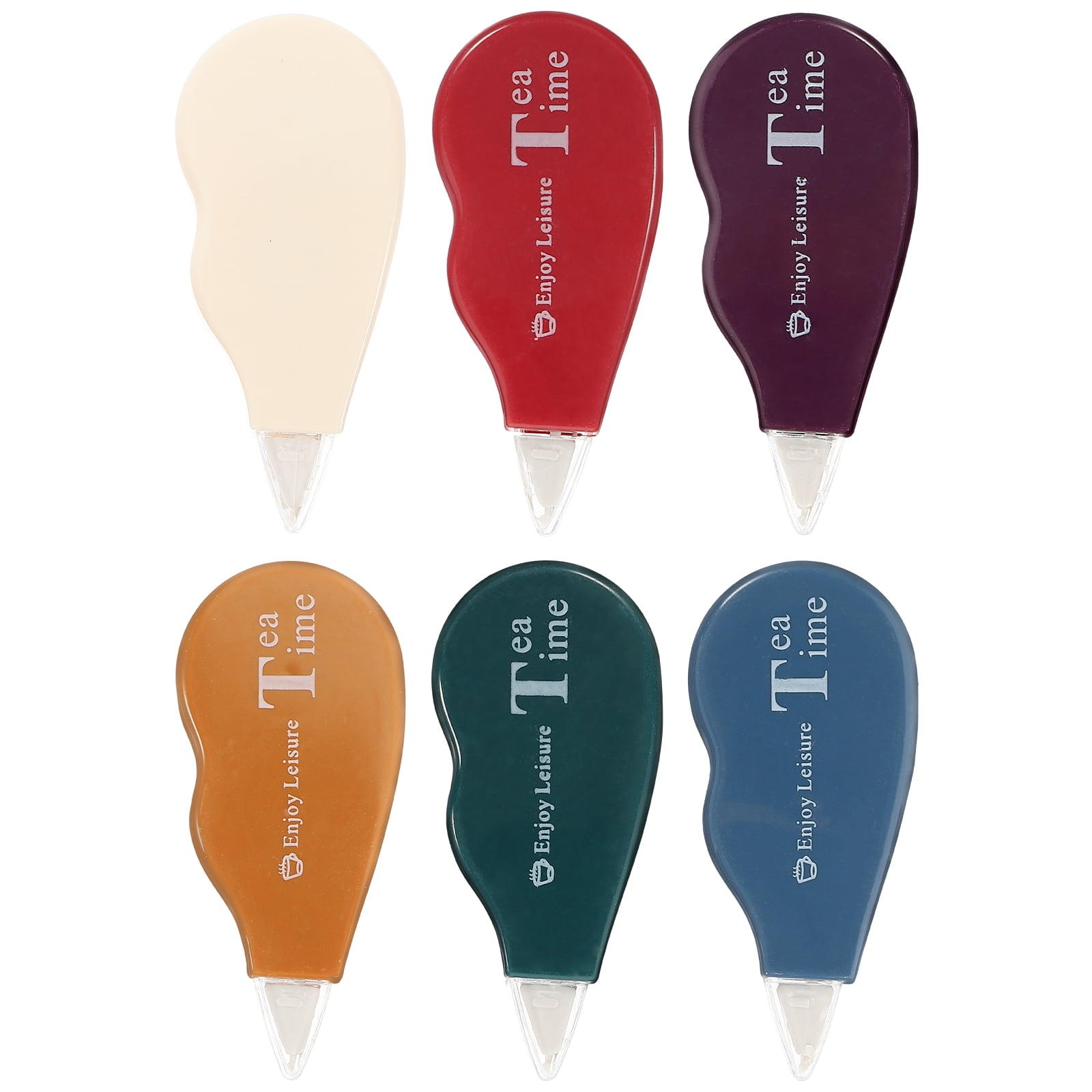 12Pcs Whiteout Correction Tape School Correction Tape Portable