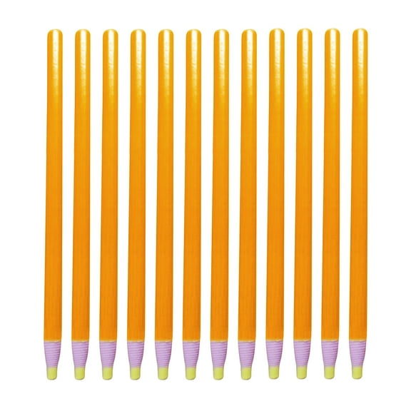 12Pcs off China Markers Grease Pencils for Mechanical Wax Pencil Marking for Metal Paper Fabrics