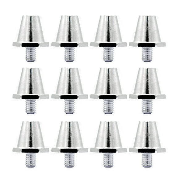 12Pcs/set Football Boot Studs for Adults Boy Girl Kid Shoes Football Studs Replacement Safety Aluminum Football Studs