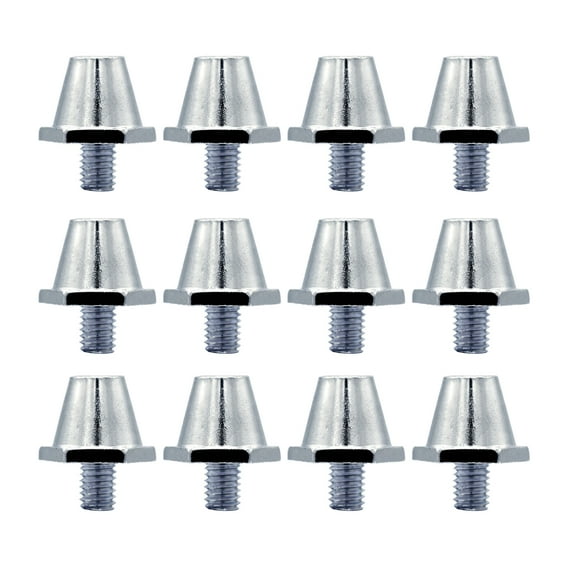 12Pcs/set Football Boot Studs for Adults Boy Girl Kid Shoes Football Studs Replacement Safety Aluminum Football Studs