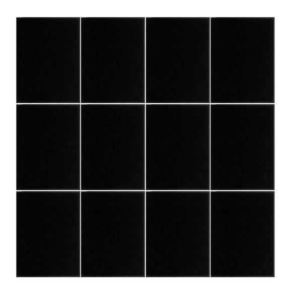 12Pieces Soundproof Foam Tiles Adhesive Wall Panel Polyester Fiber Texture Soundproof Wall Panel Soundproof Panels