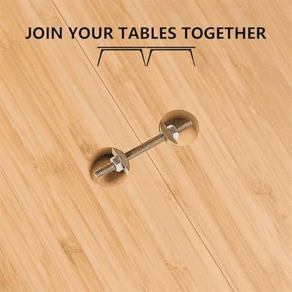 12Set Countertop Connector, Furniture Fastening Connectors Table Top Fasteners Countertop Flip Joint Connecting Set