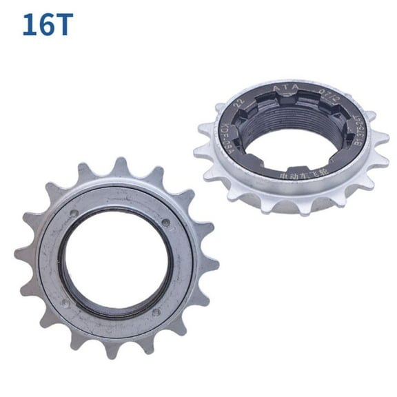 12T 16T Teeth Single Speed Freewheel Flywheel Sprocket Bicycle Folding Bike Gear E-Bike Single Speed Fixie Bike Rear Cog Parts