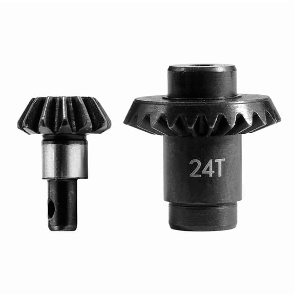 12T/24T FCX24 Overspeed Helical Gear Bevel Bridge Kit 1/24 RC Crawler FMS FCX18 Upgrade Parts